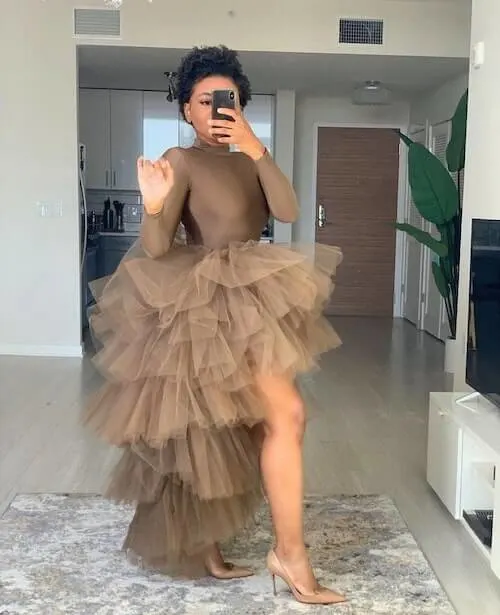 how to wear a tulle skirt