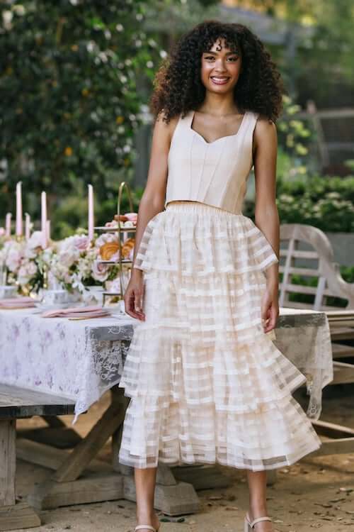 how to wear a tulle skirt