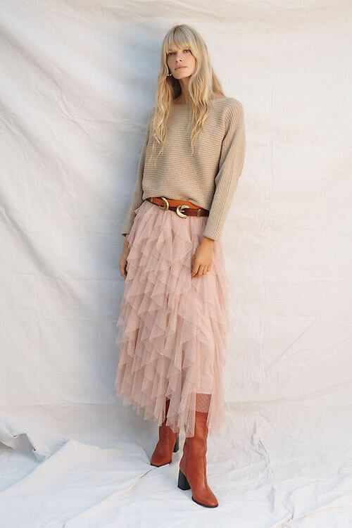 how to wear a tulle skirt