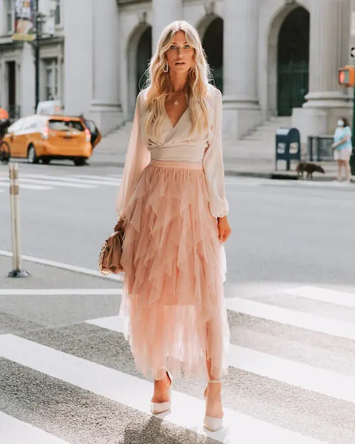 how to wear a tulle skirt