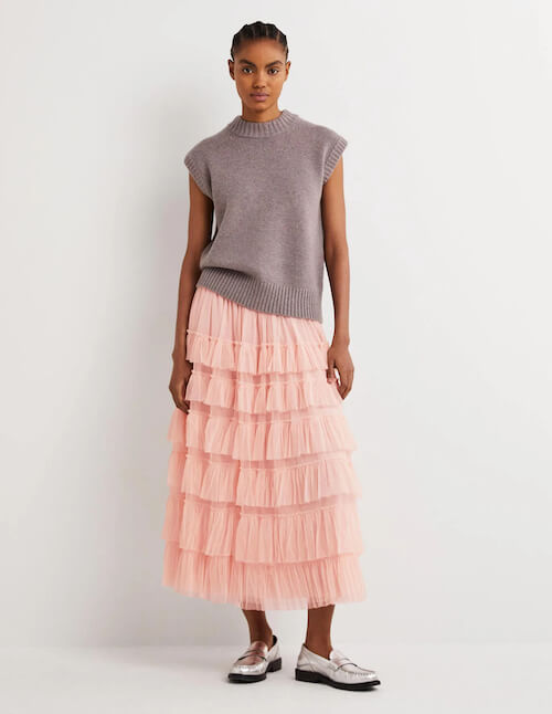 how to wear a tulle skirt