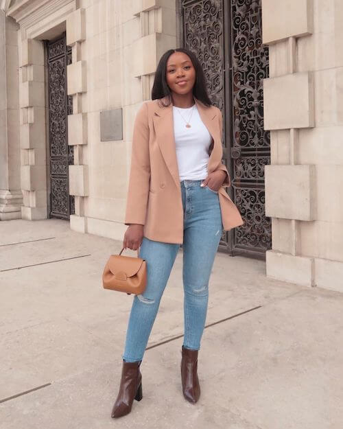 how to wear ankle boots with skinny jeans for black women