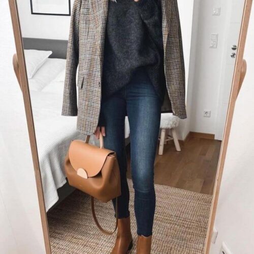 How To Wear Ankle Boots With Skinny Jeans: 35+ Outfit Ideas & Best Bootie Style Options