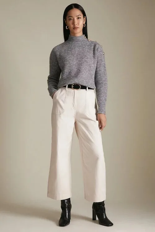 how to wear ankle pants in winter