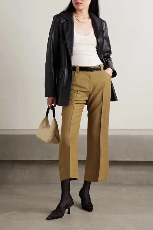 how to wear ankle pants in winter