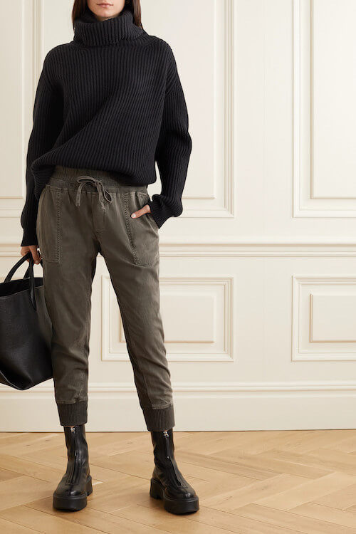 how to wear ankle pants in winter