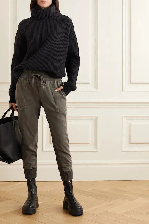 how to wear ankle pants in winter