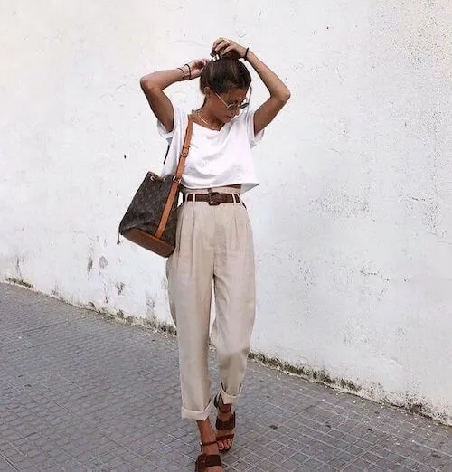 How to wear linen pants in summer