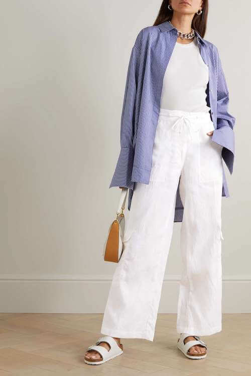 Effortless Chic Linen Pants Outfit Ideas