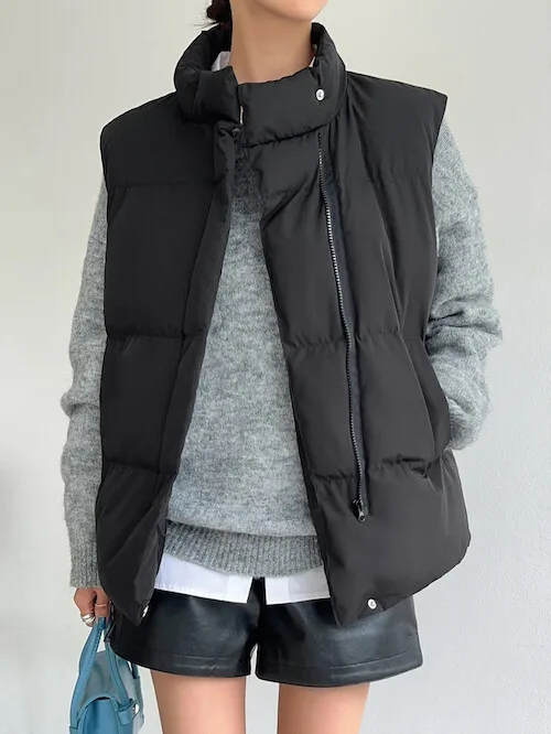 how to wear puffer vest