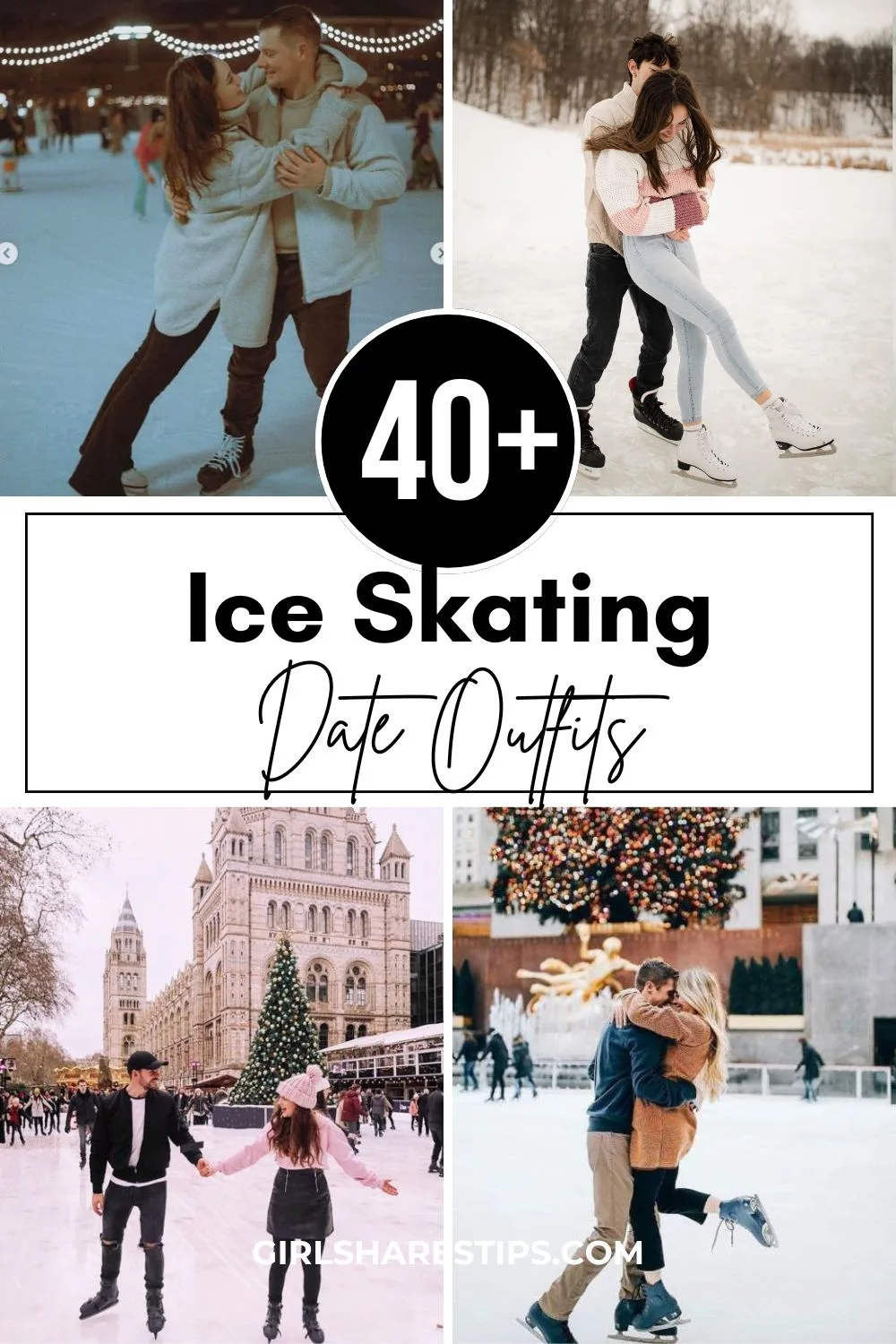 ice skating date outfits collage