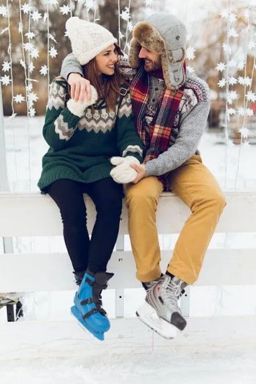 ice skating date outfits