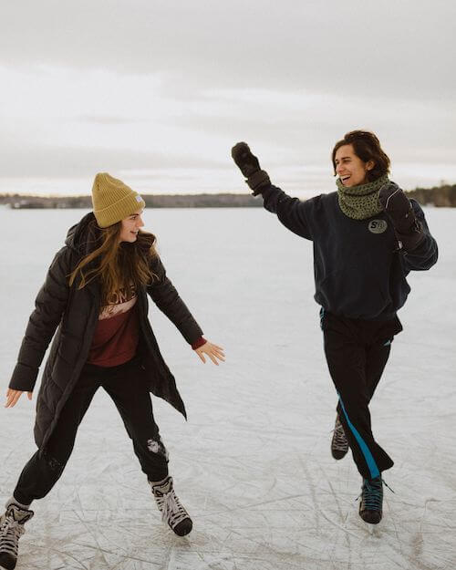 ice skating date outfits