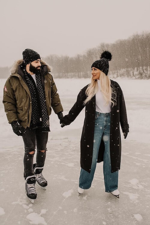 ice skating date outfits