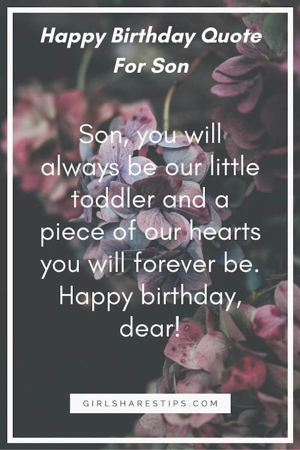 inspirational birthday quotes for son from Mom