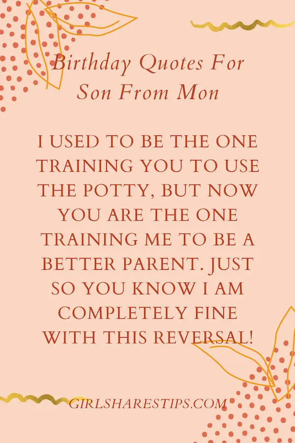 inspirational birthday quotes for son from Mom