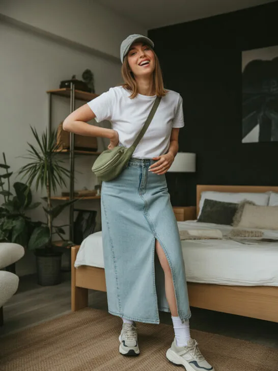 21 Stylish Jean Skirt Outfits for Summer: Your Ultimate Denim Guide