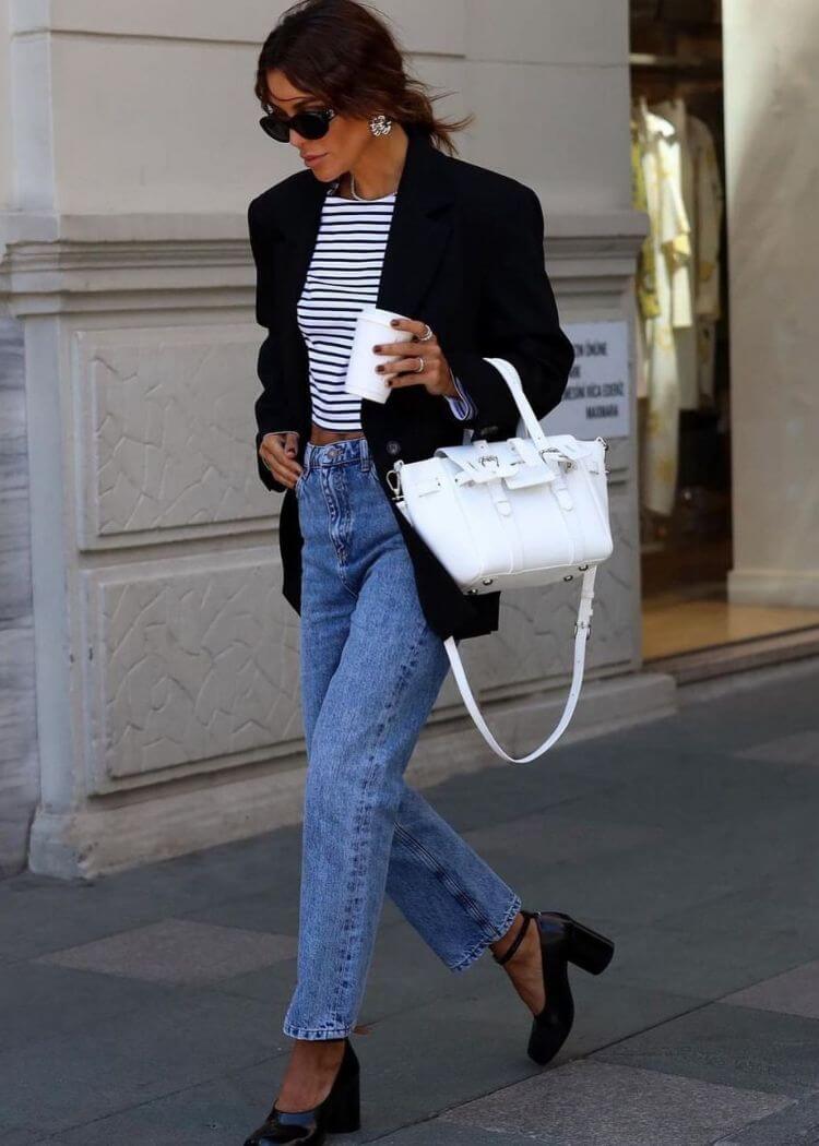 jeans and blazer outfit ideas