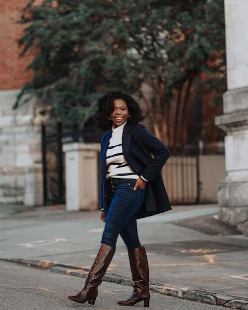 knee high boots outfits