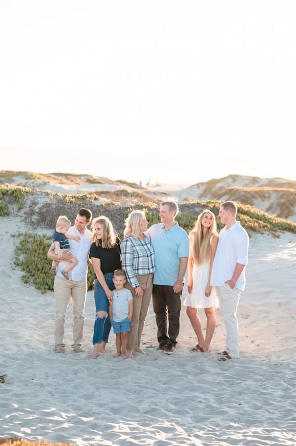 Neutral Beach Family Outfits