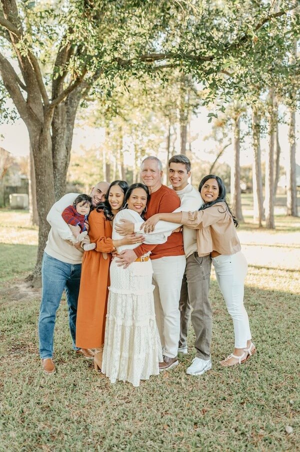 Earth Tone and Neutral Blended Family Outfits