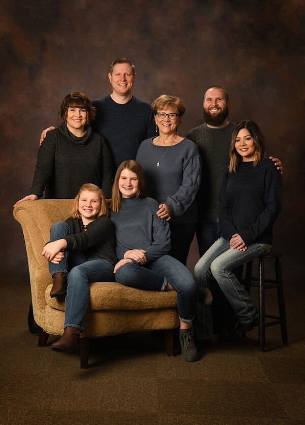 Classic Denim and Navy Family Outfits