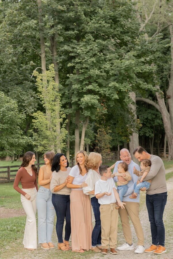 Neutral and Soft Tone Family Outfits