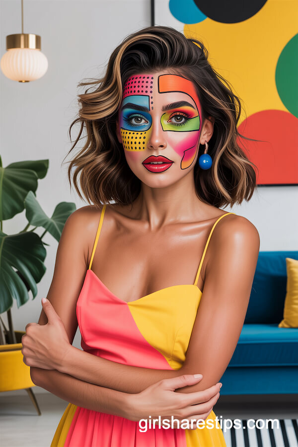 Pop Art Comic Girl