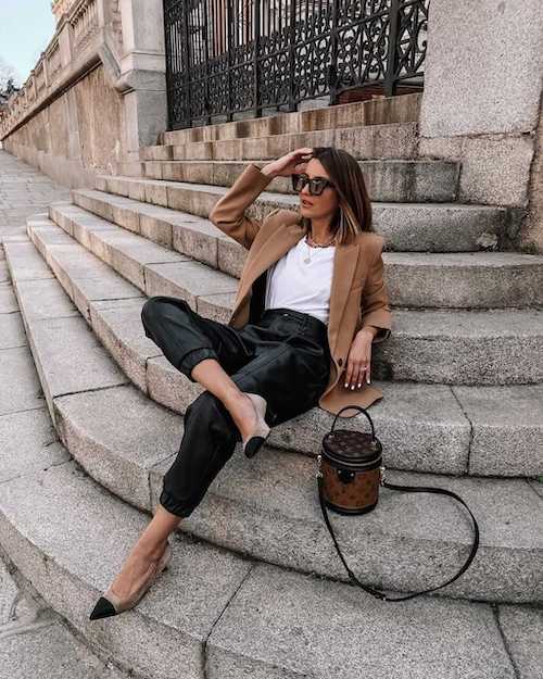 Ways To Wear Leather Pants For Fall 2020  Sydne Style