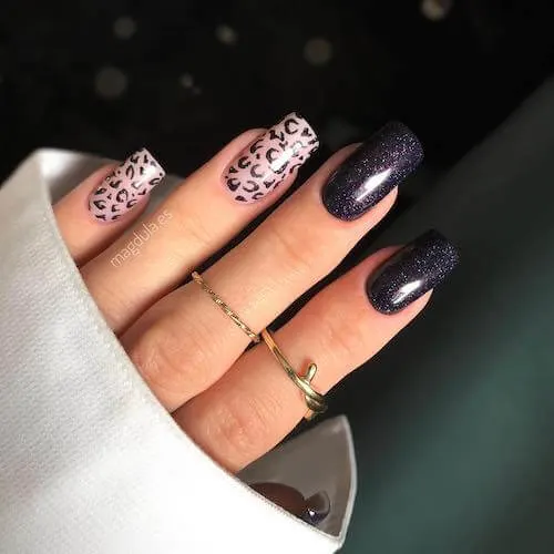 leopard nail designs