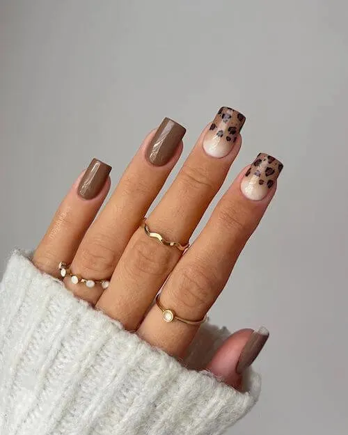 leopard nail designs