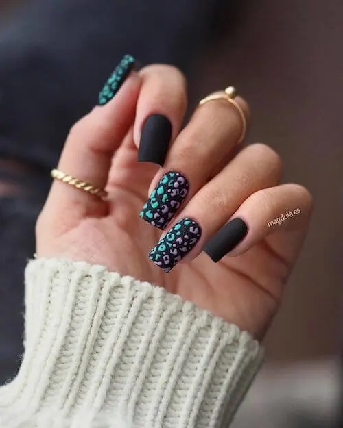 leopard nail designs