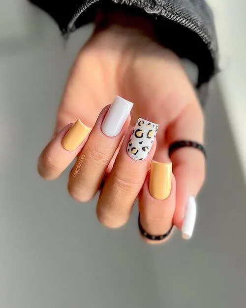 leopard nail designs