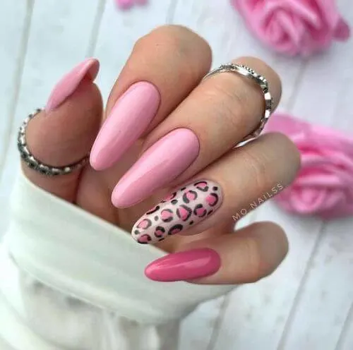 leopard nail designs