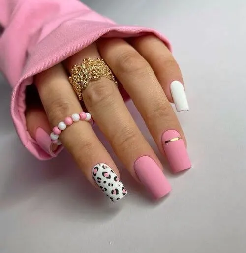 leopard nail designs