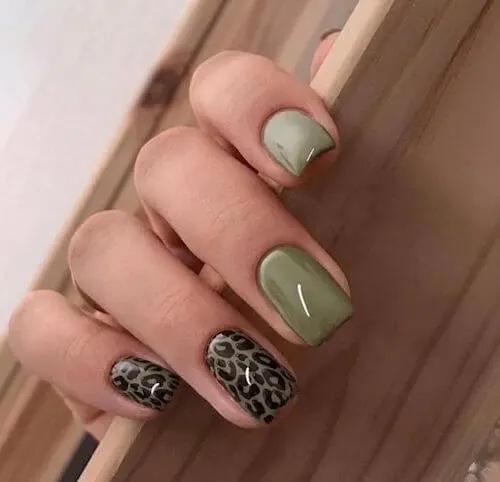 leopard nail designs