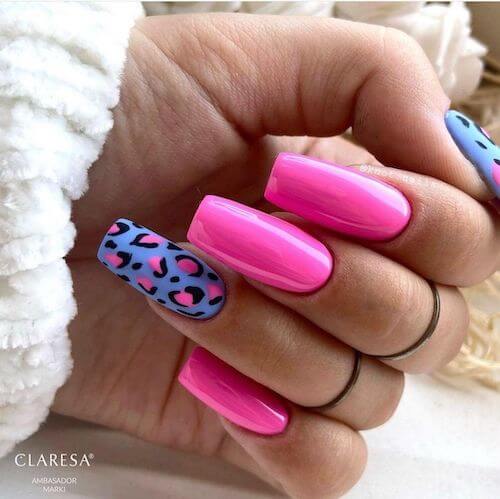 leopard nail designs