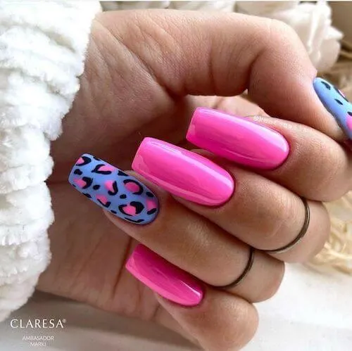 leopard nail designs