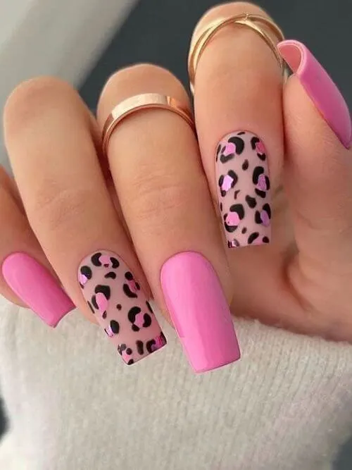 leopard nail designs