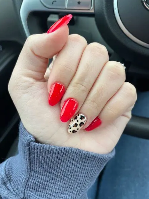 leopard nail designs