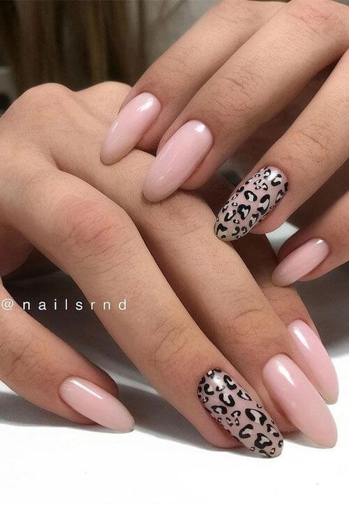 leopard nail designs