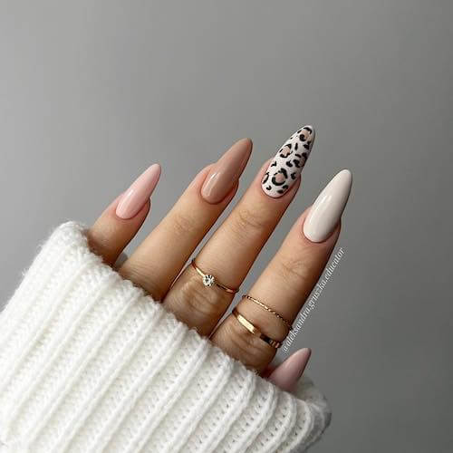 leopard nail designs