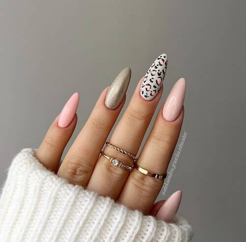 leopard nail designs