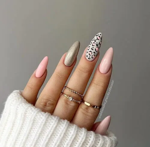 leopard nail designs