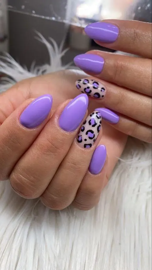 leopard nail designs