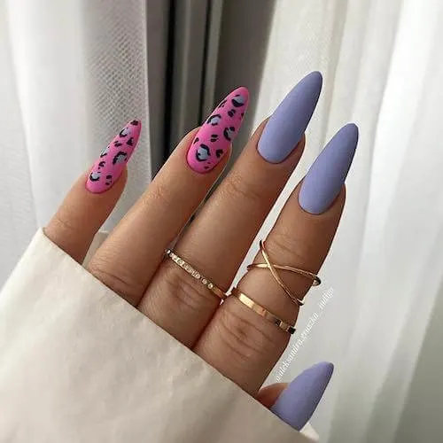 leopard nail designs