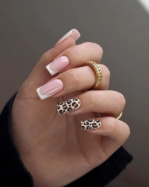 leopard nail designs