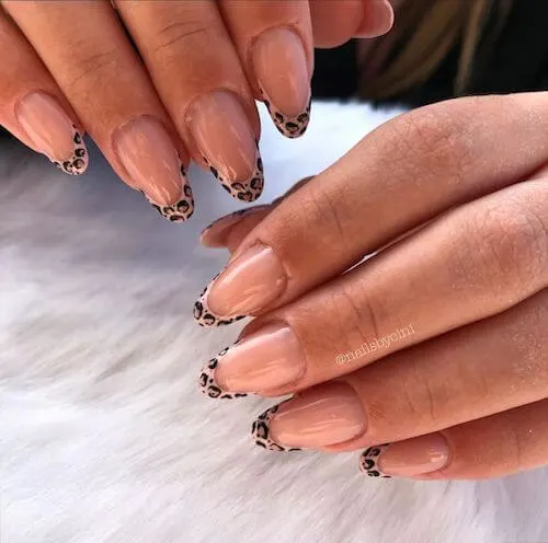 leopard nail designs