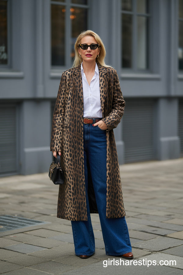 leopard print outfits for women over 40