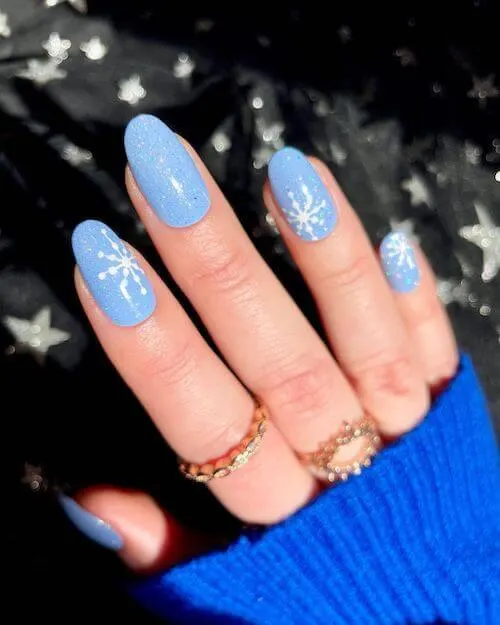 light blue nail designs baby blue nail designs